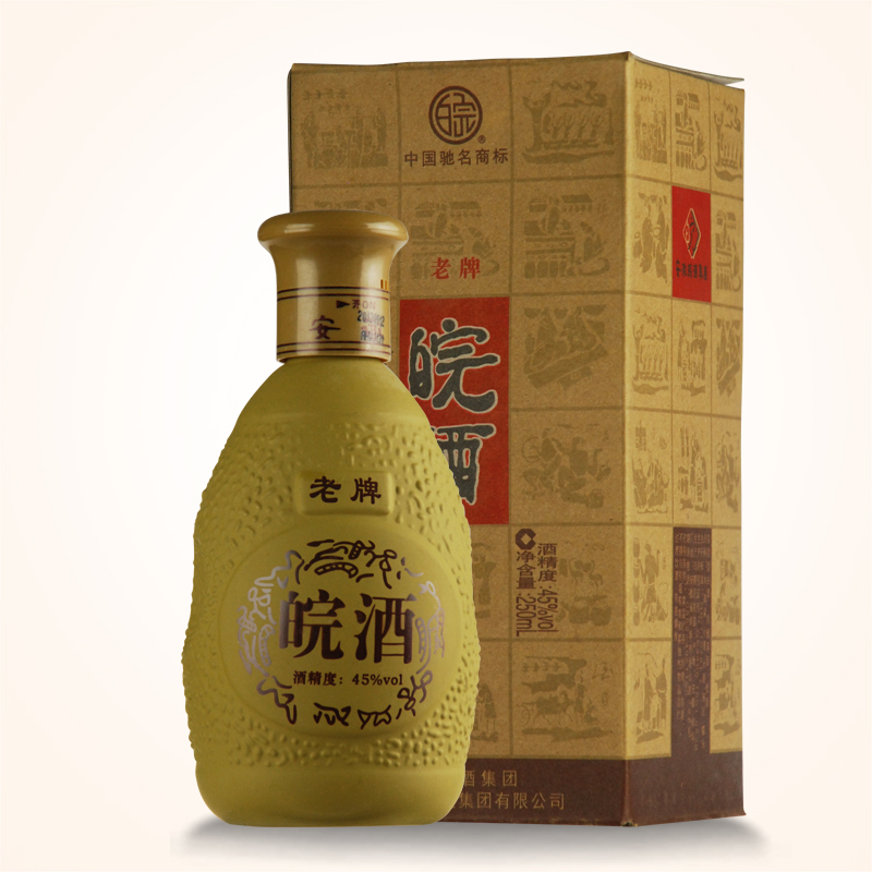 45°老牌皖酒250ml
